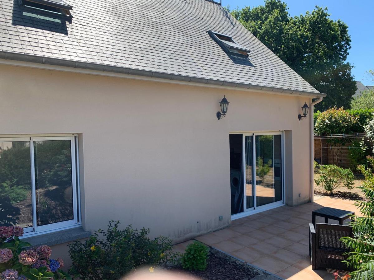 Magnifique bas de maison deux chambres situé prés des plages et du golf Saint-Briac-sur-Mer Esterno foto