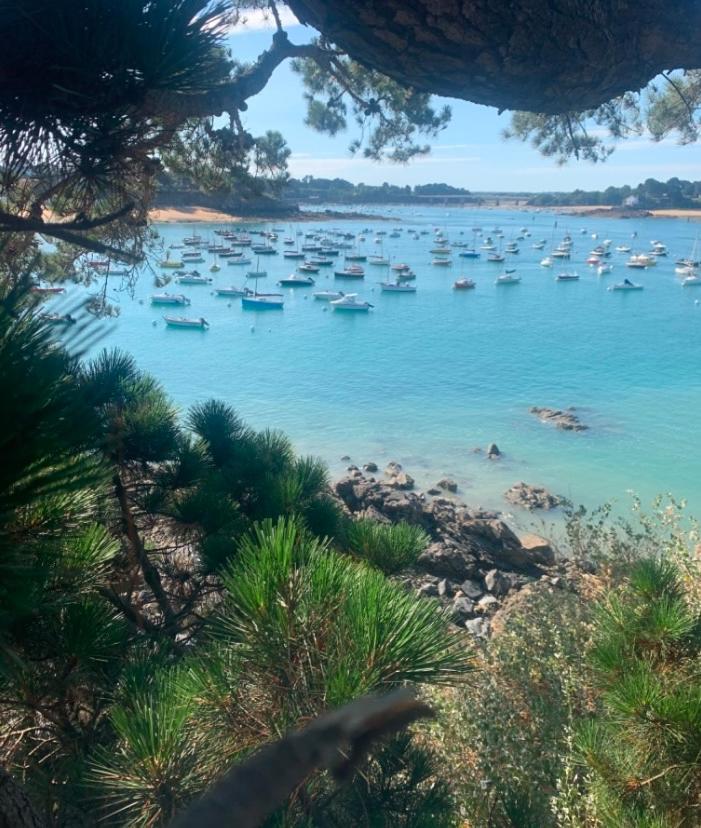 Magnifique bas de maison deux chambres situé prés des plages et du golf Saint-Briac-sur-Mer Esterno foto